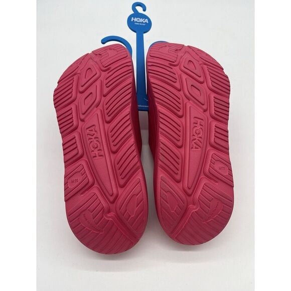 HOKA U ORA RECOVERY SLIDE 3 Raspberry Size 13 Womens 11 Mens New - Picture 4 of 6